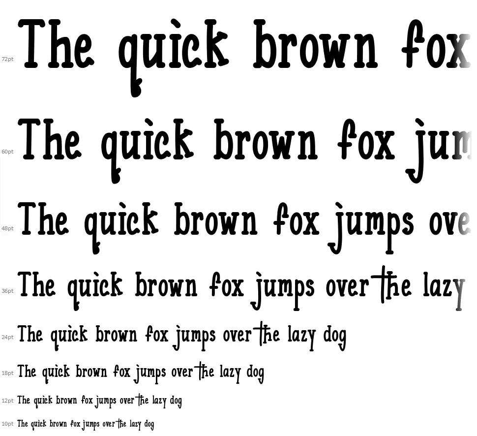 Blueno Chocolatefont waterfall