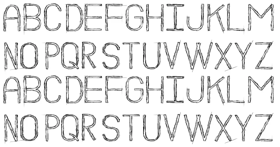 Boceto STfont specimens
