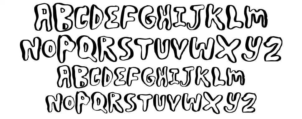 Boulder Scarefont specimens