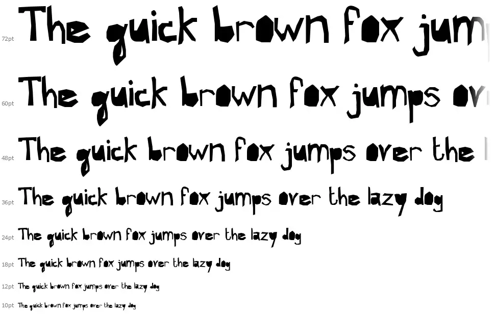 Brand New Day (Midnight)font waterfall