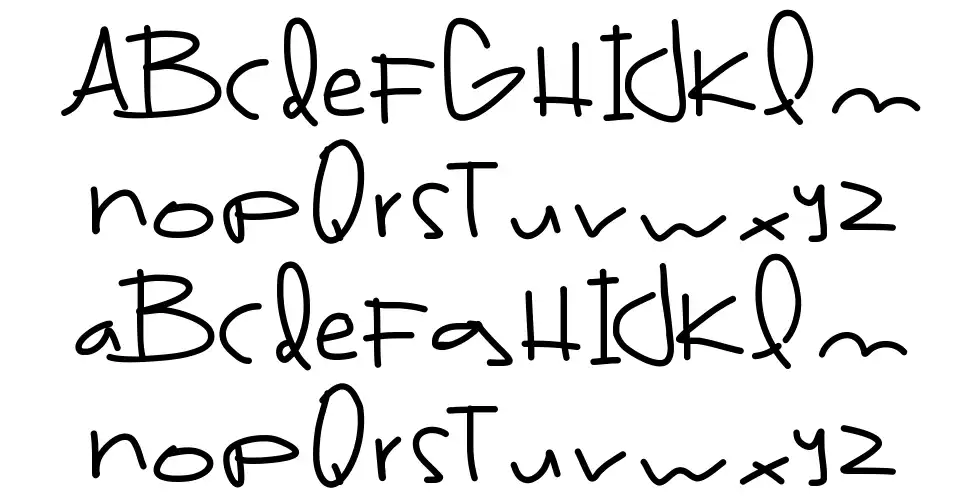 Brazil Food 3font specimens