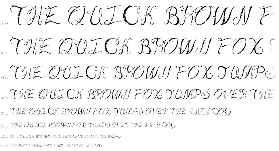 Break It Sweetfont waterfall