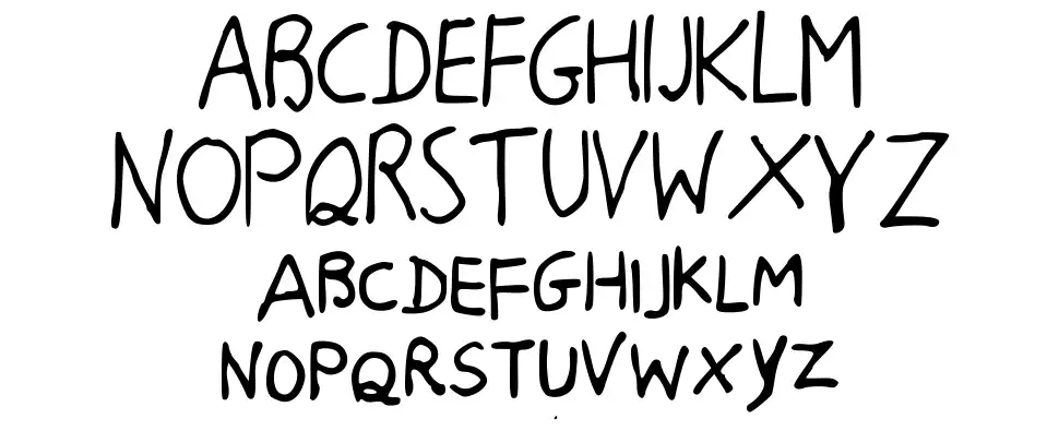 Breakfast at Michy'sfont specimens