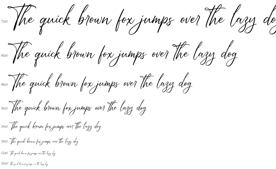 Bright Dailyfont waterfall