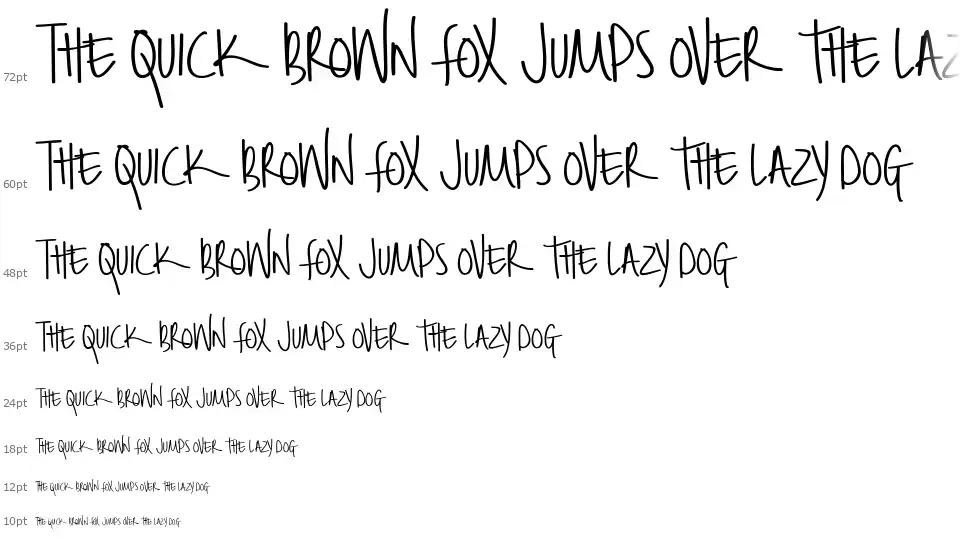 BriLliantfont waterfall