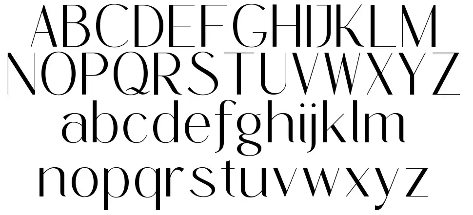Bromlis Vzory písma Bromlisfont specimens