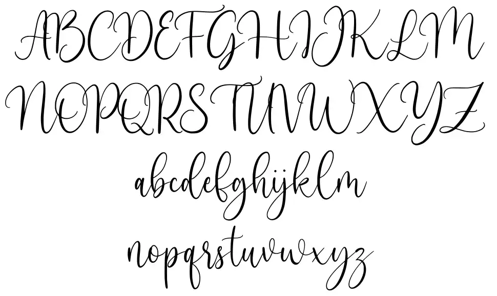 Bullvettifont specimens