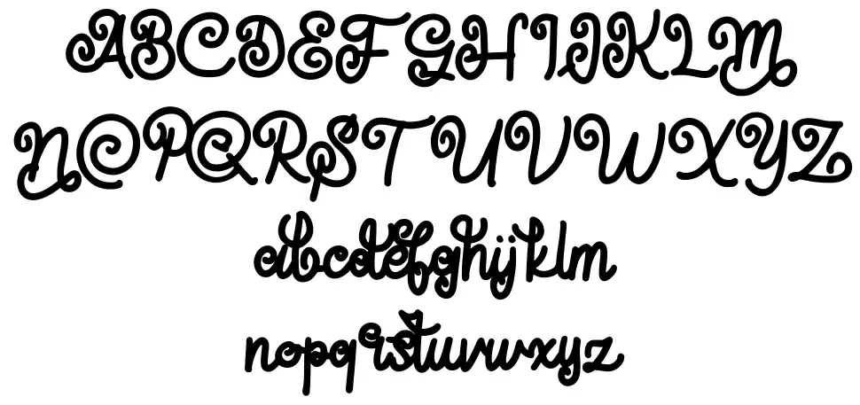Butter Flyfont specimens