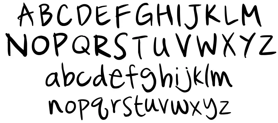 Cataclysmicfont specimens