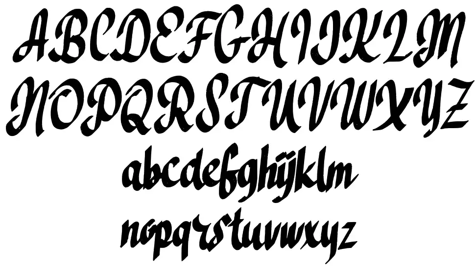 Cebigejfont specimens