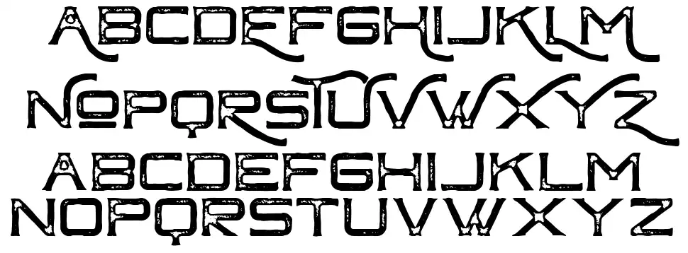 Chapter One Vintagefont specimens