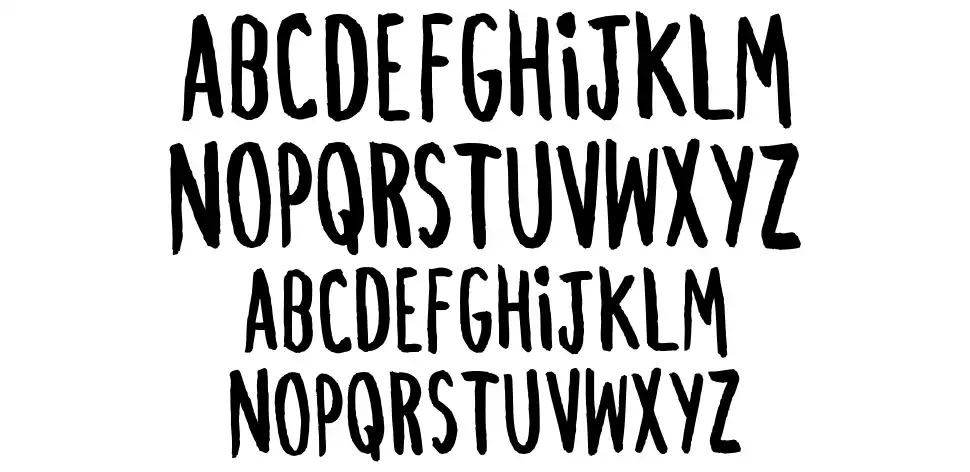 Chez Vousfont specimens