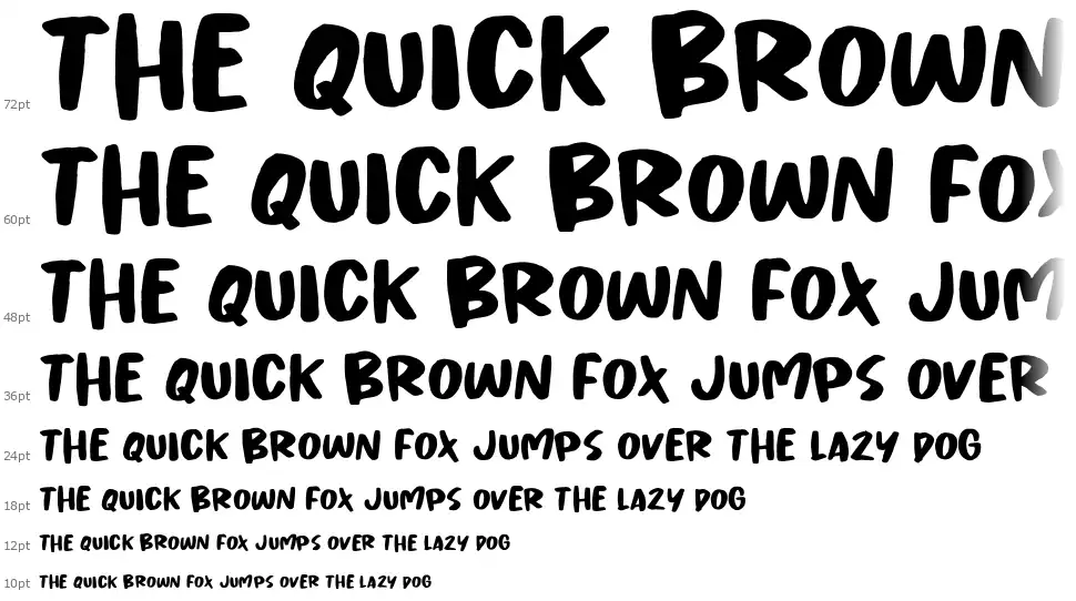 Chicken Crispyfont waterfall