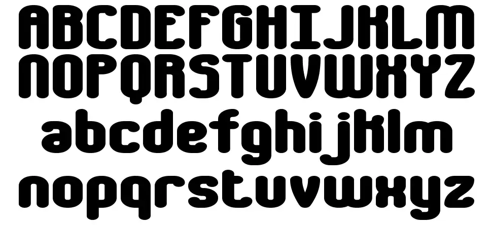 Chumbly BRKfont specimens