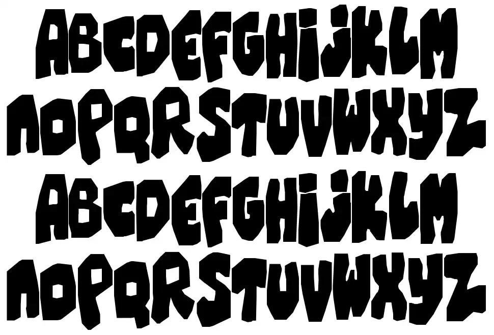 Chunky Cheesefont specimens