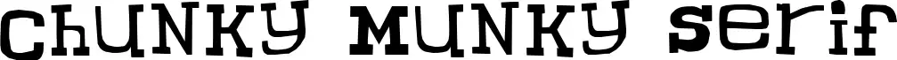 Chunky Munky Serif