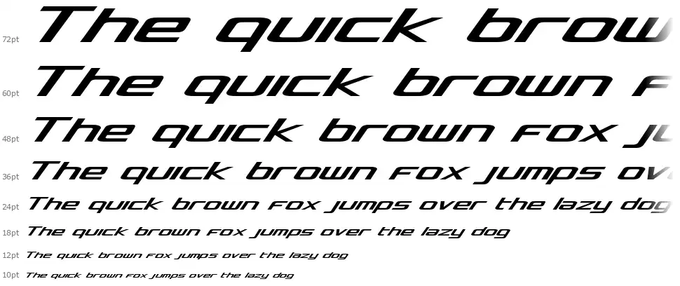 Concielian Classicfont waterfall