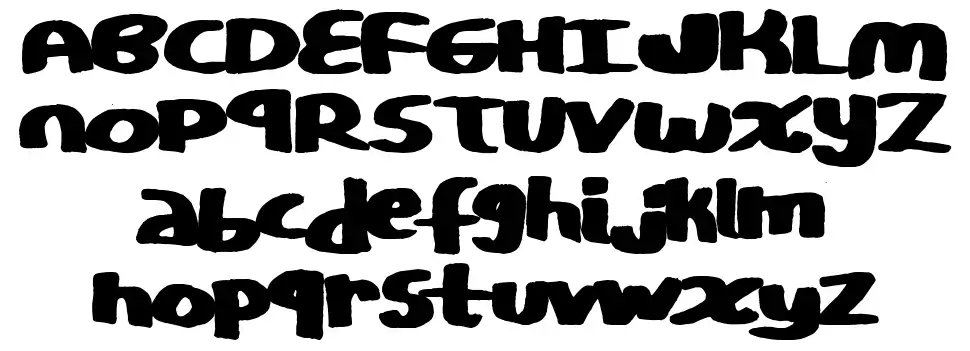 CopyStandfont specimens