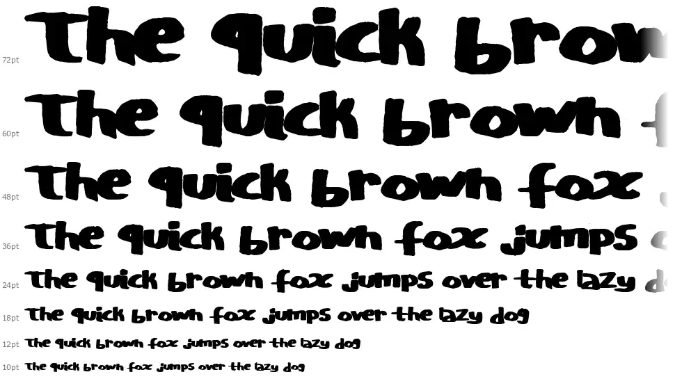 CopyStandfont waterfall