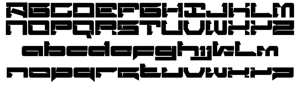 Coret Vzory písma Coretfont specimens