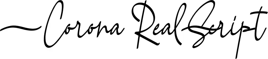 Corona Real Script