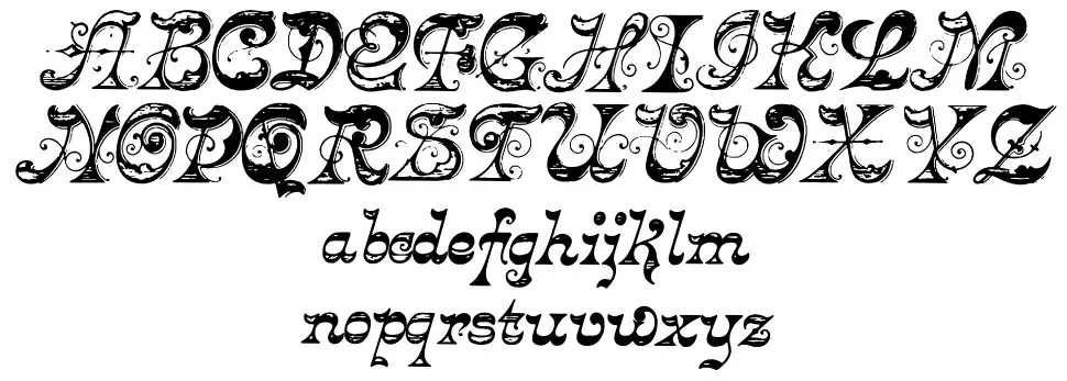 Crayon MS&Jfont specimens