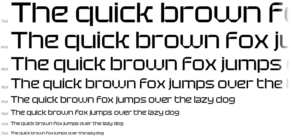 Cyber Copixfont waterfall