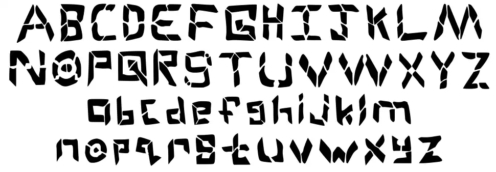 Cyber Sansfont specimens