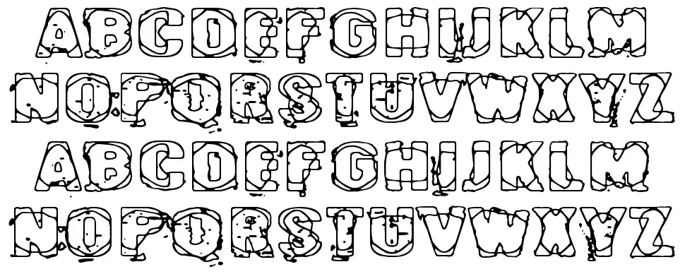 Cybereyefont specimens