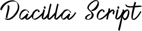 Dacilla Script