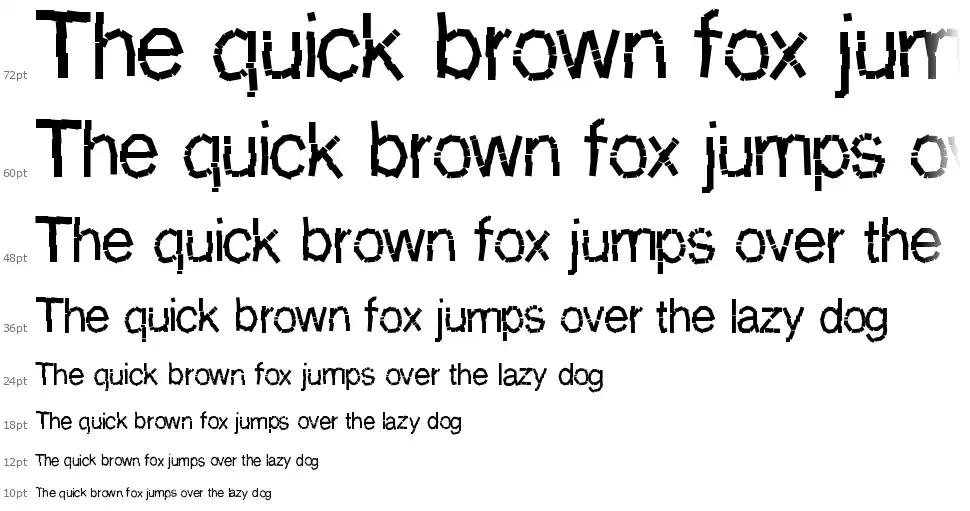 Decomposition phase 1font waterfall