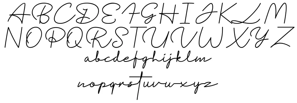 Demonstrationfont specimens