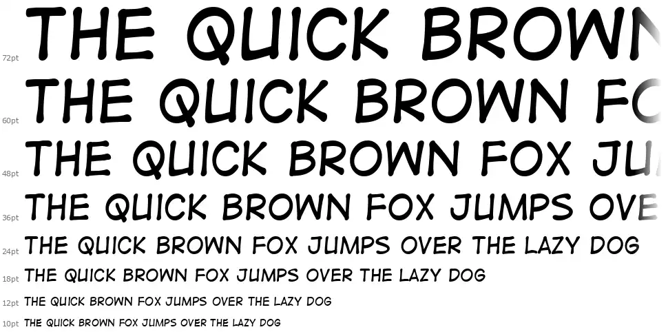 Digital Stripfont waterfall