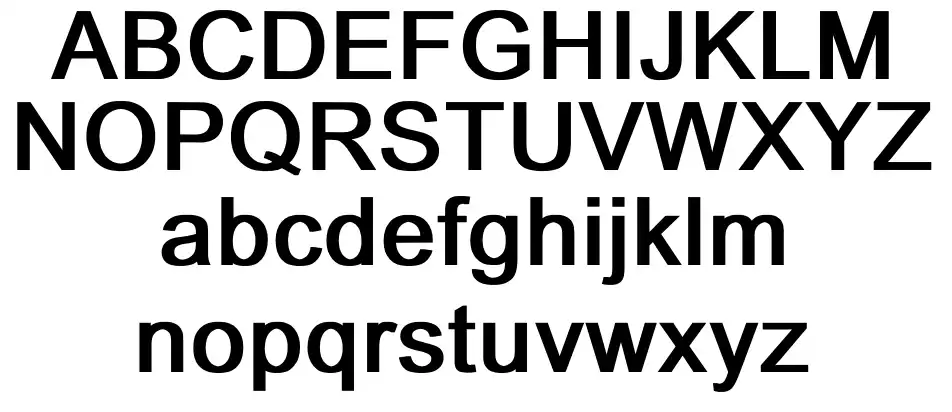 Dixon Vzory písma Dixonfont specimens