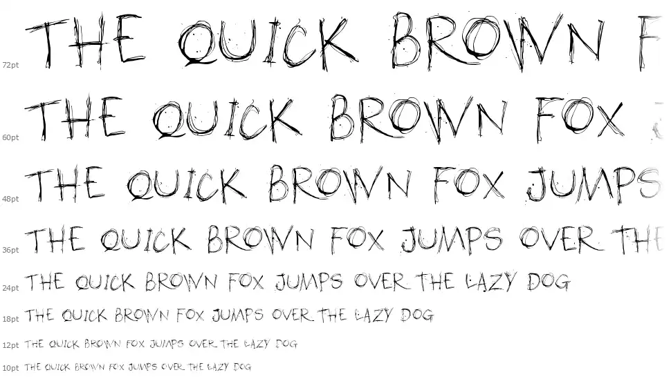DK American Grungefont waterfall