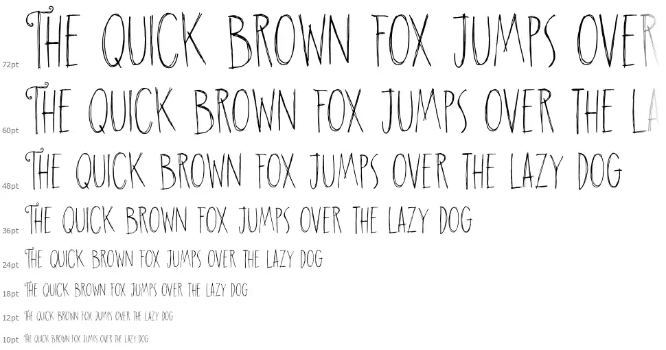 DK Hangman's Delightfont waterfall