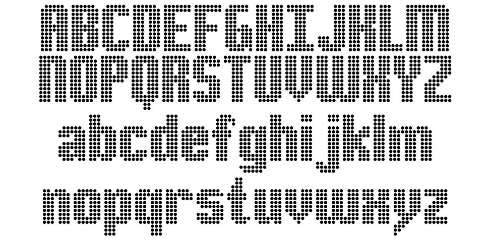 DS Pointfont specimens