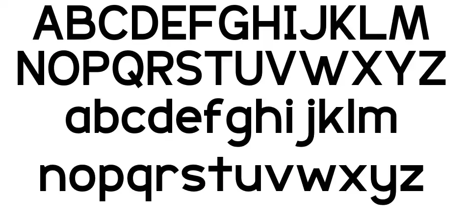 Duitechfont specimens