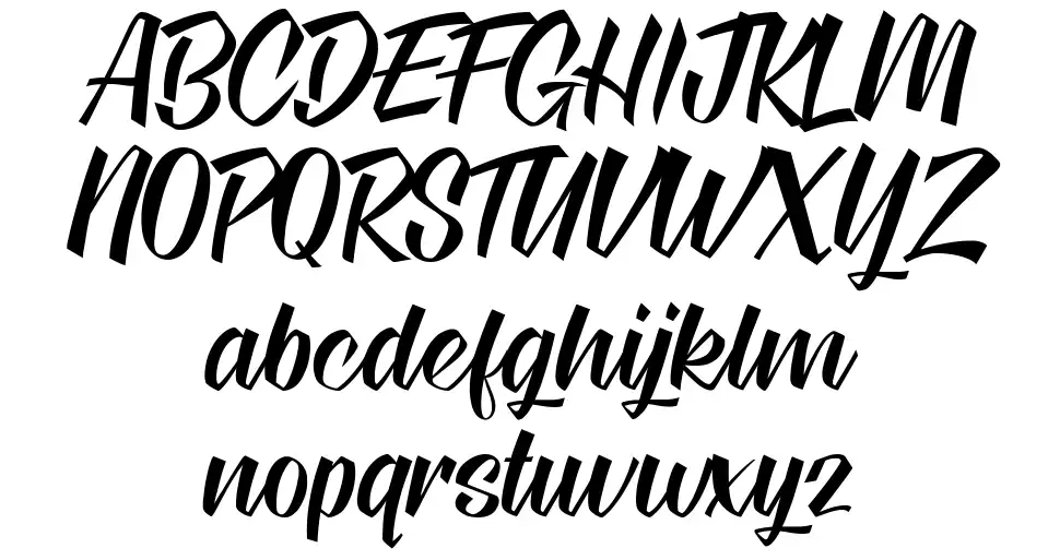 Eastville Square USfont specimens
