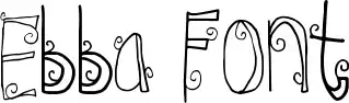Ebba Font