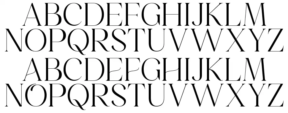 Emeralde Chamerions Scriptfont specimens