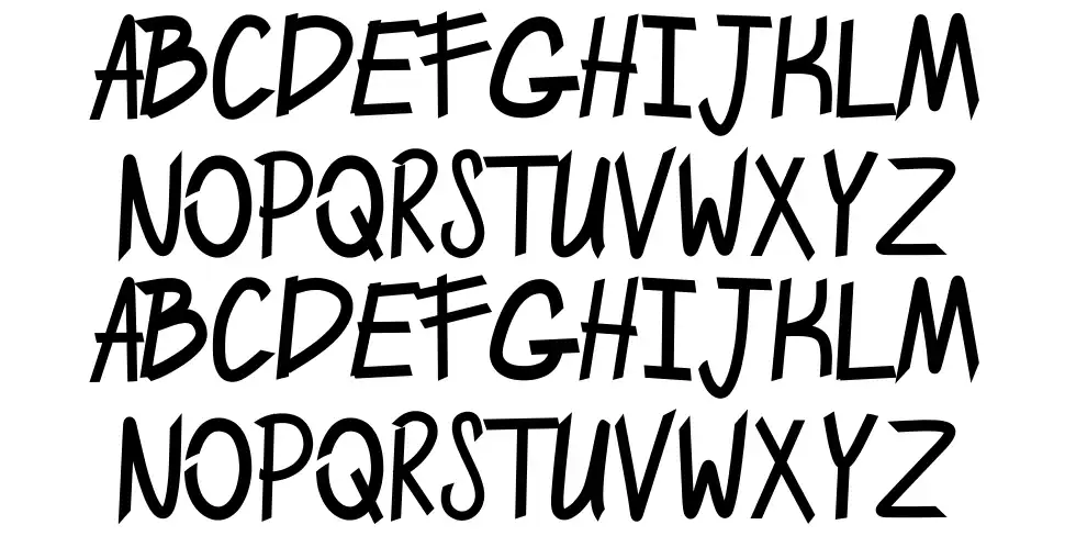 Enjoy Boyfont specimens