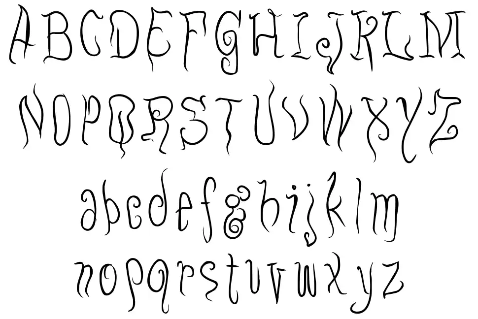 Eugofont specimens