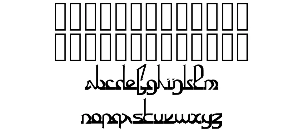 Eurokuficfont specimens