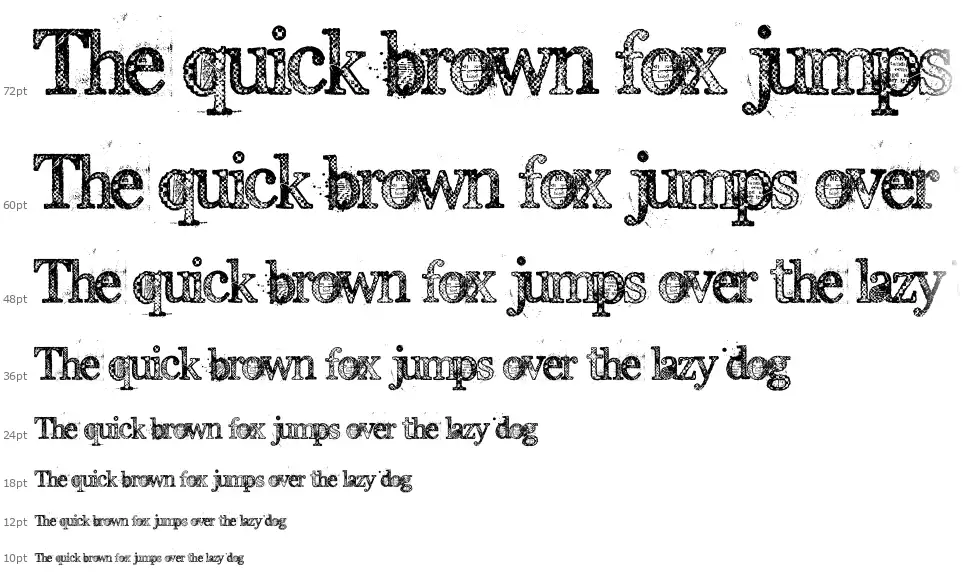 Everyday Ghostfont waterfall