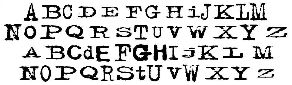 Faceliftfont specimens
