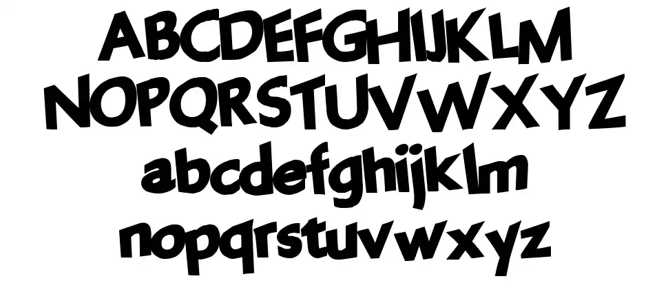 Fantastic Partyfont specimens