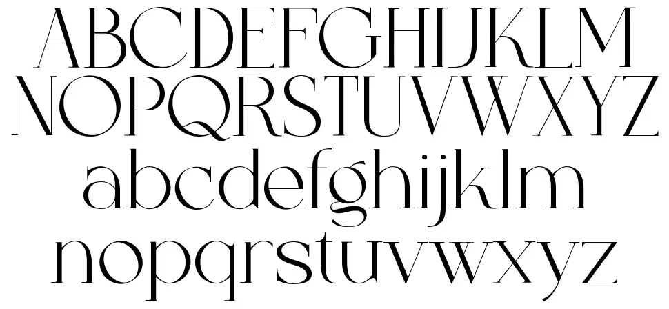 Fashbrandfont specimens