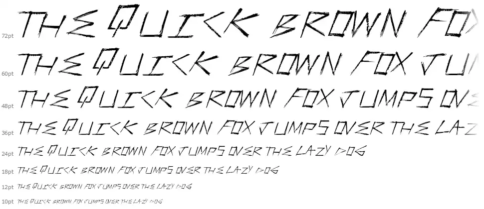 Faster Strongerfont waterfall
