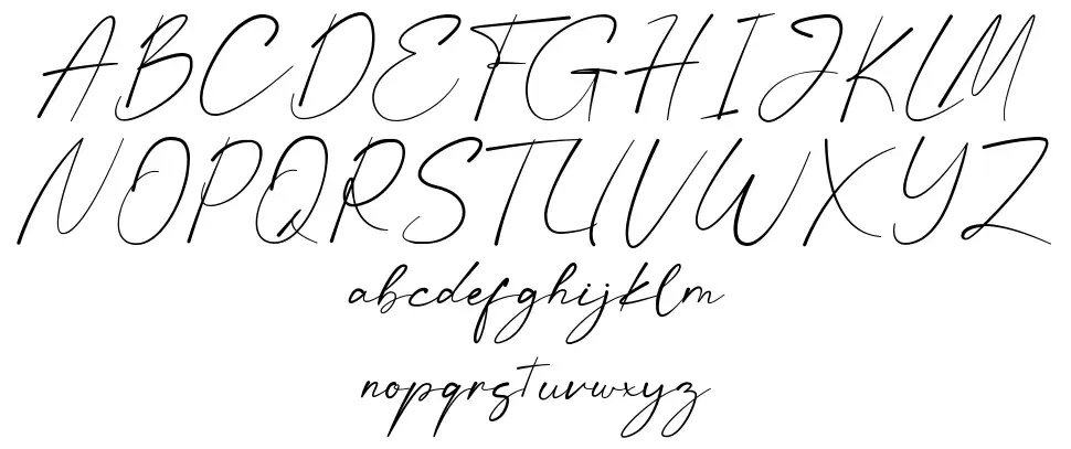 First Monthfont specimens